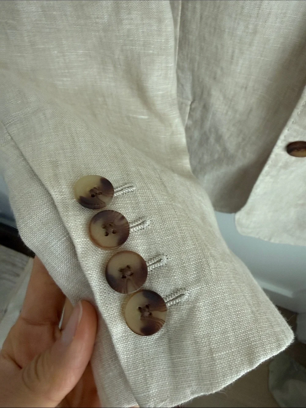 Linen club room luxury blazer